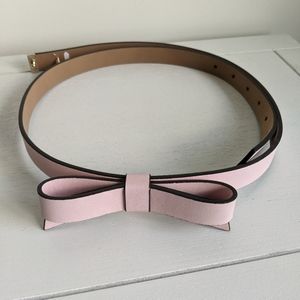 Kate spade bow belt